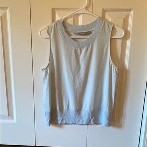 Athleta light blue Sleeveless Tank Top